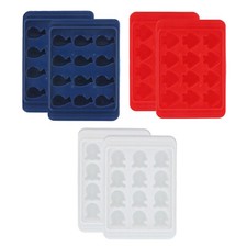 Mini Ice Cube Tray Plastic Novelty Chocolate Mould Jelly Kids DIY Party Drinks