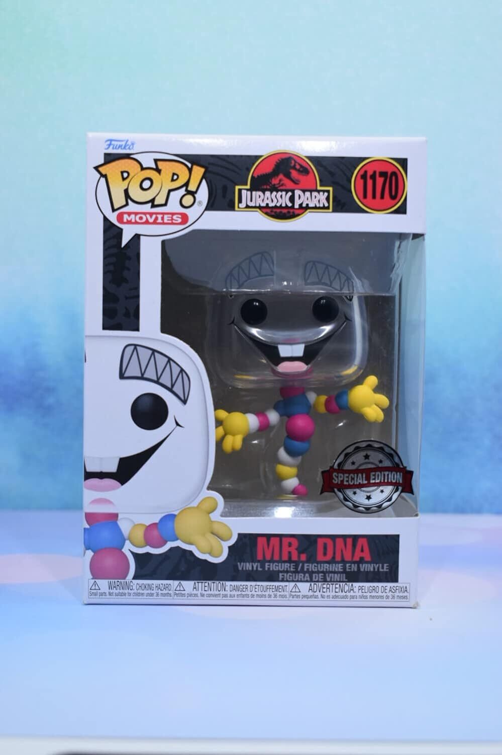 Популярная наклейка Парк Юрского периода 1170 Мистер ДНК специальное издание 8590₽