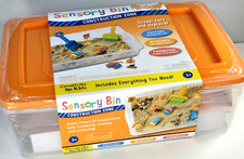 Sensory Bin CONSTRUCTION ZONE Bucket, Sand  Play Set FABER-CASTELL 6279000 