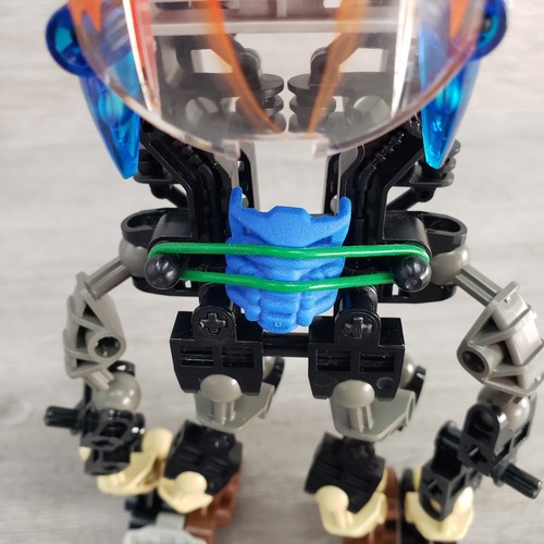 LEGO Bionicle Bohrok Kaita Za COMPLETE Combo of Tahnok & Nuhvok Combiner Set - Picture 10 of 10
