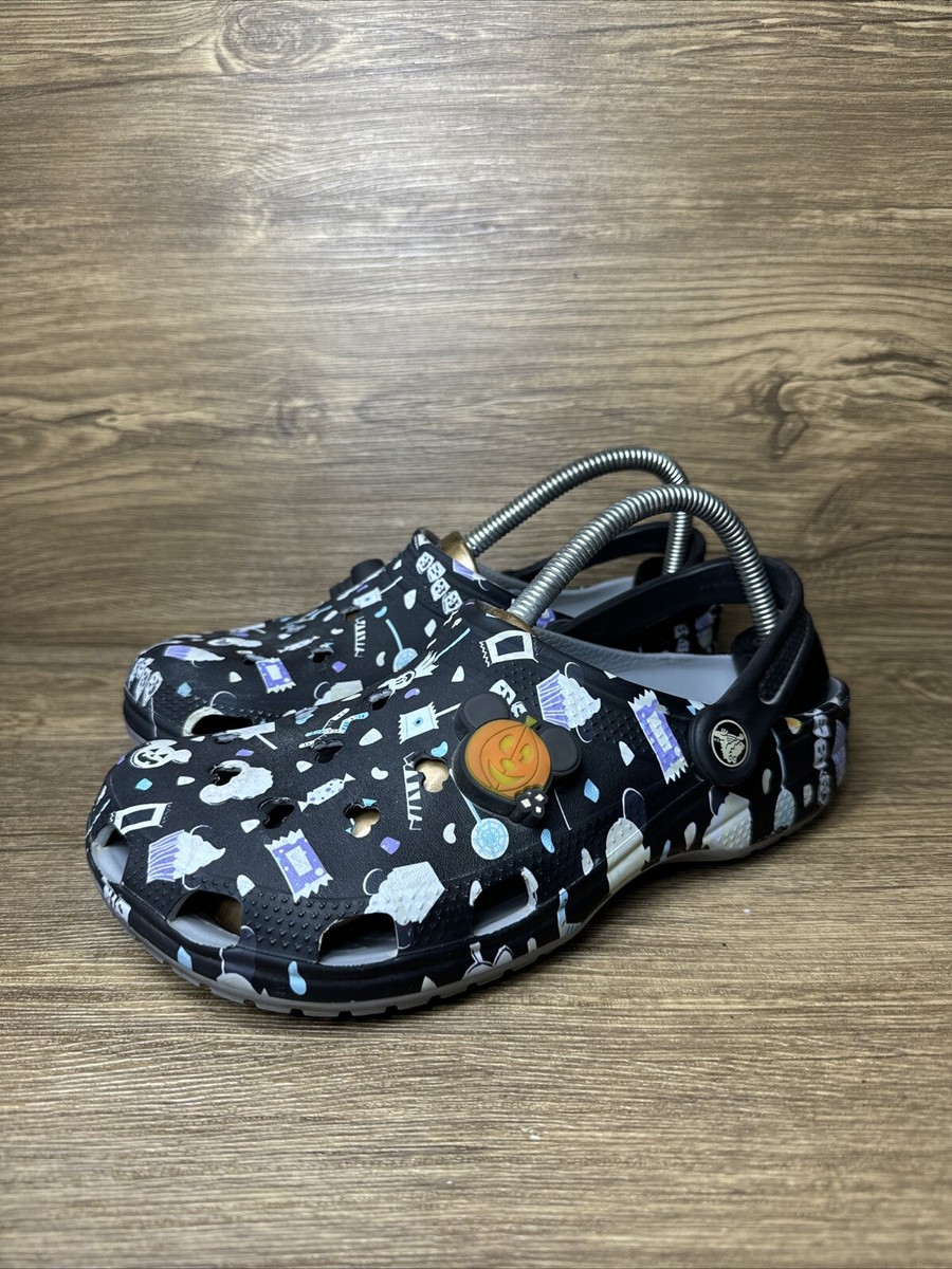 Crocs Disney Parks Mickey Mouse Halloween Snacks Sweet Treats Sz
