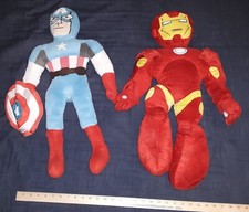 Ironman & Captain America 24'' Plush Lot