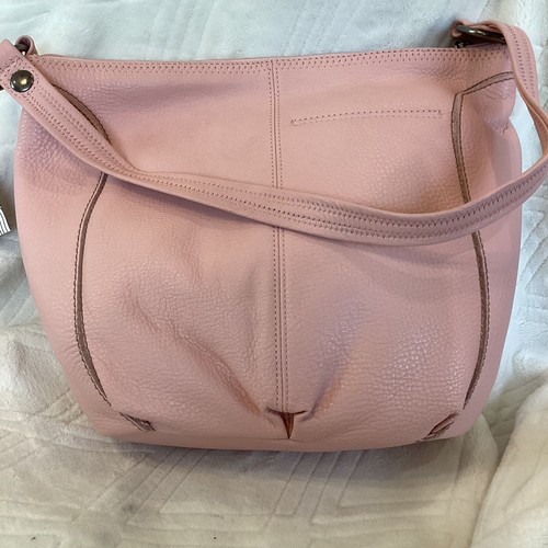 The Sak Leather NEW Iris Petal Pink Hobo Shoulder Bag 104622 $149 - Picture 2 of 10