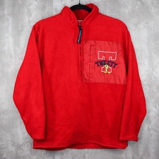 Looney Tunes Sweater Womens Size Medium Red H...