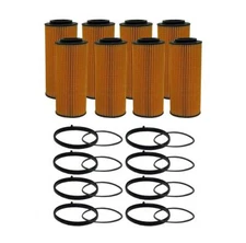 Wix 57204 Engine Oil Filter Kit (Metal Free) (8 Pieces)