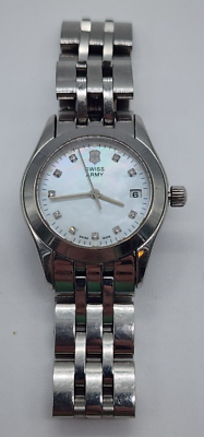 Women's 24829 Victorinox Swiss Army Alliance Quartz Watch MOP Dial