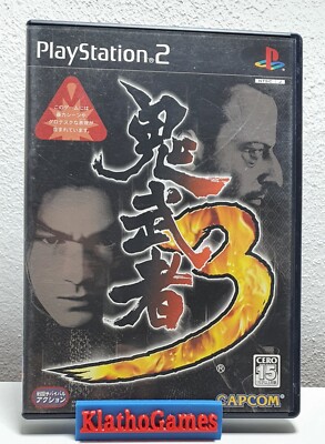 Sony Playstation 2 Spiel  Onimusha 3  PS2 OVP+Anl.  | NTSC-J JAPAN   C7754