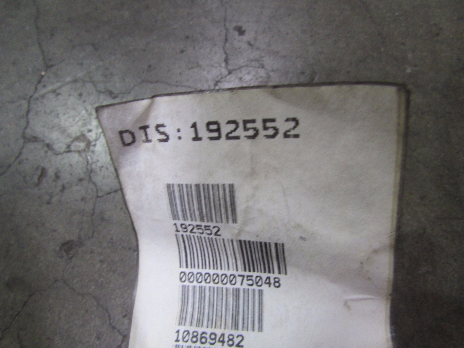 Ferrari 599 GTB, Battery Ground Cable Wire Harness, Used, P/N 192552