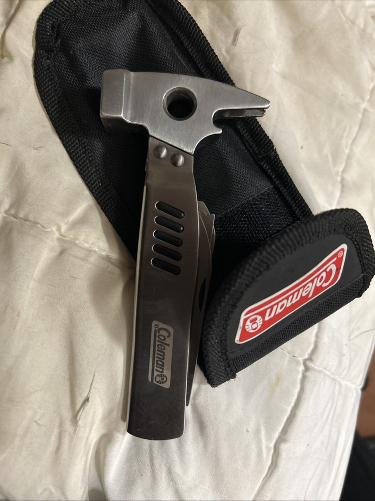 10-in-1 Coleman Multi Tool with Nylon Sheath – Compact & Durable  