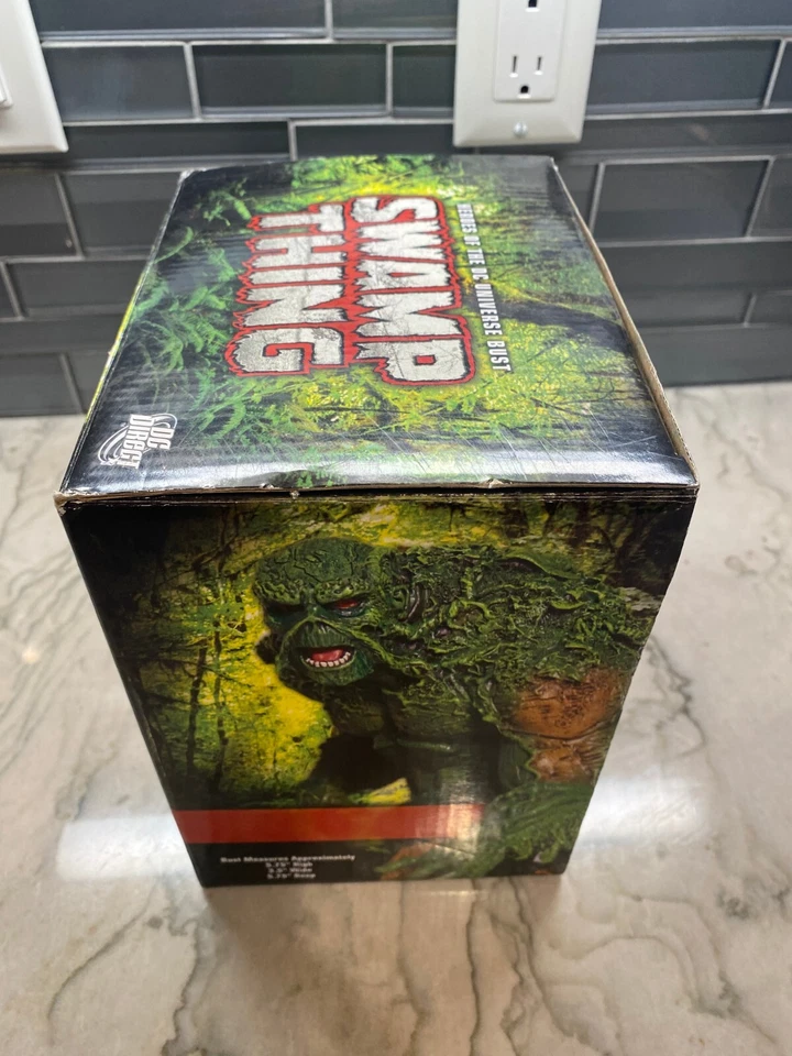 Busto Swamp Thing de Héroes del Universo DC Direct de Gary Frank Foto 4 de 4