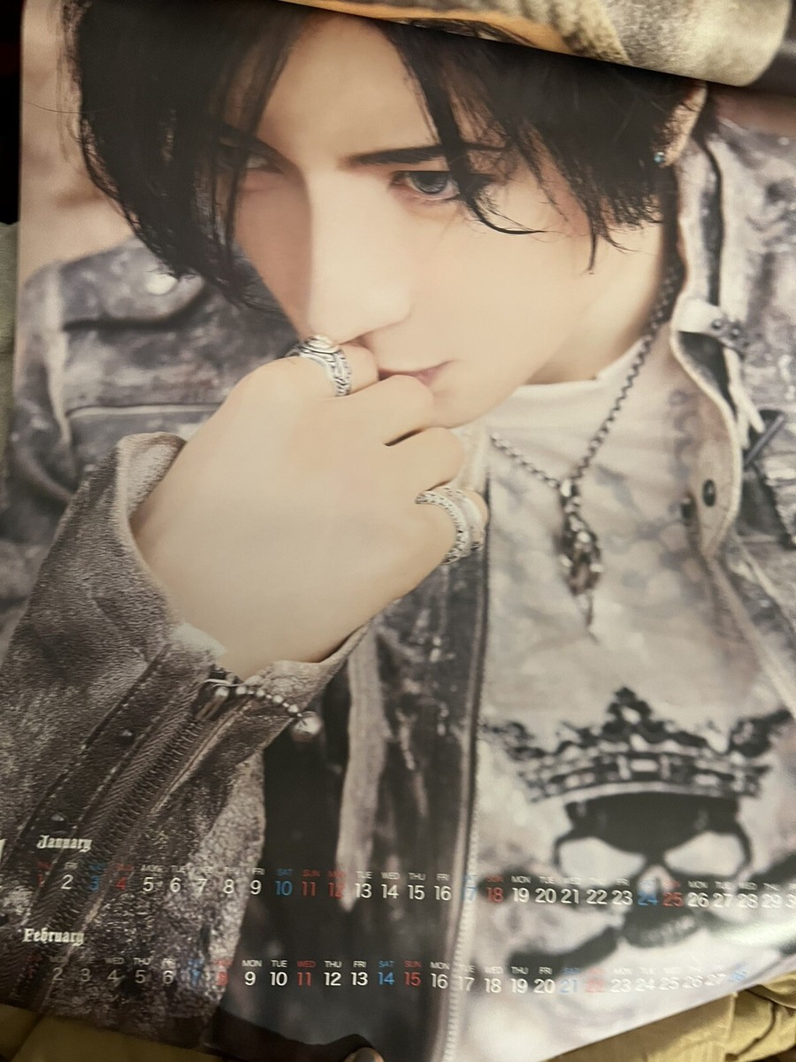 Gackt Official Calendar 2009. Poster calendar 20”by 29”. Just