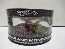 hot wheels snake and mongoose 35th anniversary set