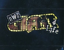 1998 WCW A A Parkway Vending Sticker Big Show Giant prism logo symbol rare