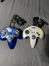 Lot Of 2 RETRO-BIT 64 CONTROLLERS FOR NINTENDO N64