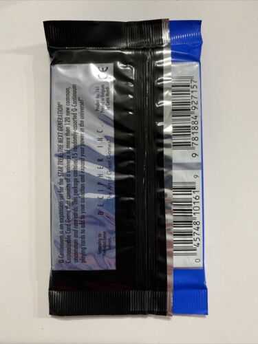 Star Trek CCG Q-Continuum Booster Pack Next Generation Decipher TCG New! - Picture 2 of 2