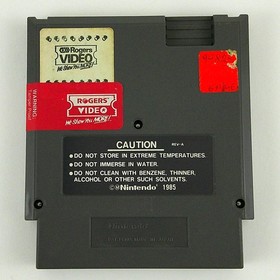 King's Knight Nintendo NES Authentic Original Cartridge Rogers Video Rental Case