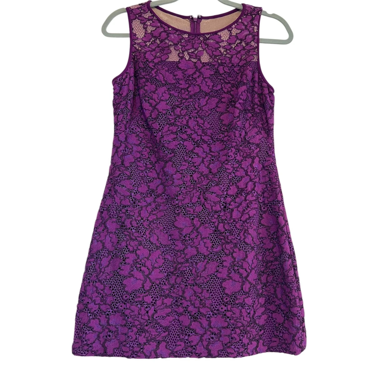 linda strapless floral sequin a-line mini dress LINDA PAPAYA / XS