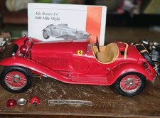 BUILT POCHER 1/8th SCALE ALFA ROMEO 8C 2600 MILLE MIGLIA 98% COMPLETE EXACTLY AS