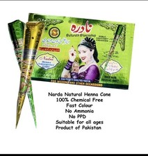 Nadra Dark brown Hand henna Mehndi Henna  Fast Color Halal..