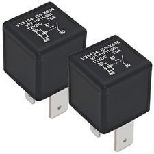 Automotive Relay Pack of 2 12VDC 70A 4-Pin High-Current Number of Items: 2