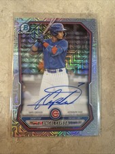 2026 Bowman Angel Cepeda Mojo Refractor Auto #BMA-AC Cubs Prospect Mega Box Auto