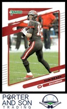 Tom Brady 2021 Donruss #1 Tampa Bay Buccaneers Football Card