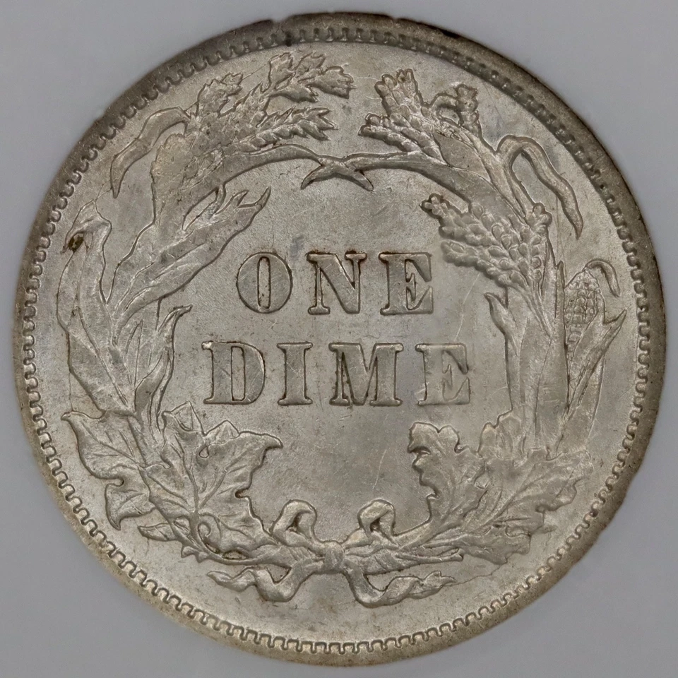 1891 10c Seated Liberty Dime - NGC MS 62 - Image 2 of 4