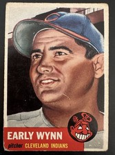1953 Topps Early Wynn #61 Cleveland Indians (HOF) Vintage ungraded very good VG