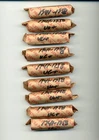 US. One Cent. Lincoln. 1941-1958 (9) rolls 450 pieces Very Good and better