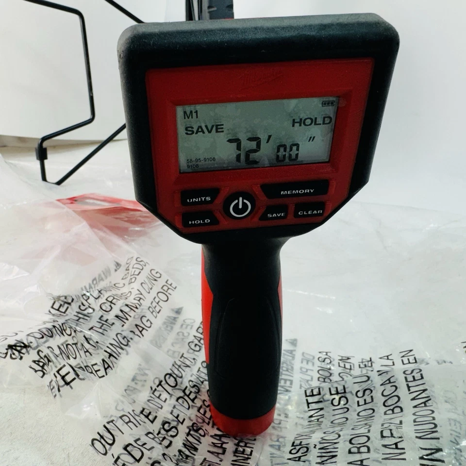 Milwaukee 48-22-5112 12" Digital Measuring Wheel w/ IP54 Backlit Screen - Image 4 of 4
