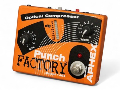 APHEX Punch FACTORY MODEL1404 Compressor Pedal 5125 Tested & Works