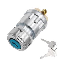 Ignition Switch with 2 Keys, 12V 3-Position Engine Starter Switch with 3