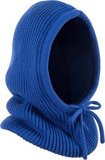 Winter Balaclava Hat for Men Women,Windproof Blend Hooded Scarf Hat Warm Fleece