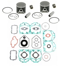 SPI Twin Ring Pistons, Bearings & Full Gasket Kit for Ski-Doo 800 Most 2003-2007