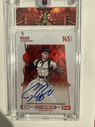 Big Geo 2026 Bo Jackson Battle Arena Craig Biggio Brawl Auto 145 Astros Legend