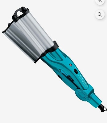  Tourmaline + Ceramic Deep Hair Waver, Turquoise