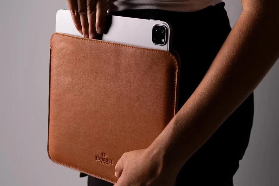 Harber London - Slim iPad / Air / Pro EVO Hülle mit Pen Holder - Bild 2 von 4