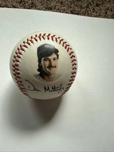 Don Mattingly Signed Baseball
