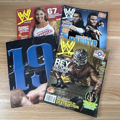 WWE Magazines 3 Count + Poster Bundle Randy Orton Rey Returns Rise of Hardy's