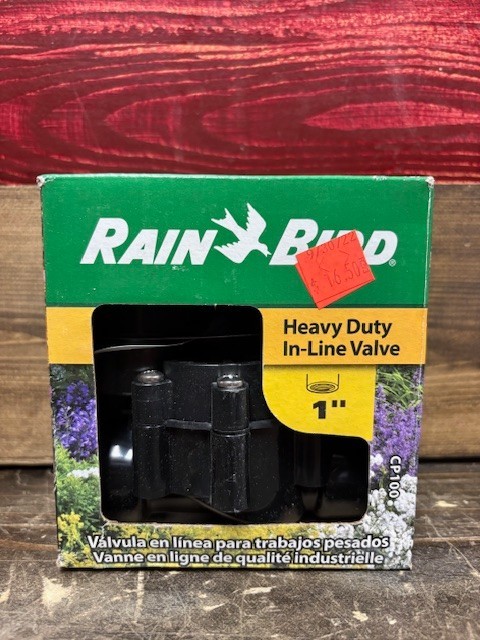 Rain Bird (CP100) Heavy Duty In-Line Valve (New Sealed)