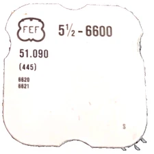 FEF 6600 Setting Lever Spring watch part #445 one spring Fleurier