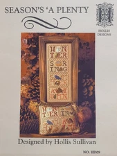 Homespun Elegance Counted Cross Stitch SEASONS 'A PLENTY Chart