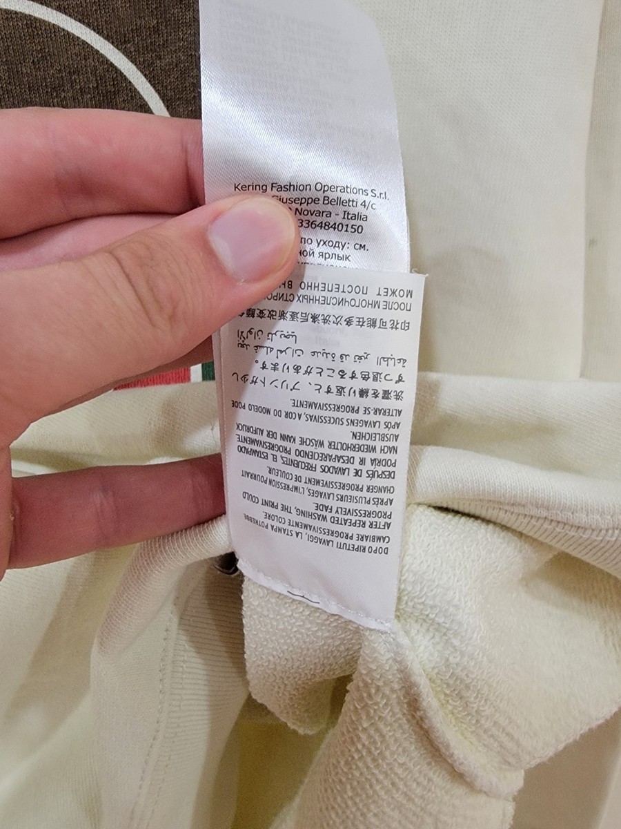 B*e様 【L】GUCCI × THE NORTH FACE クルーネック Gucci x The North Face Logo Crewneck Sweatshirt Men's Size