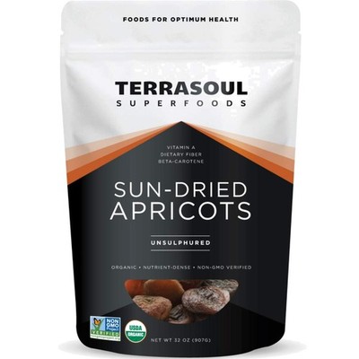 Sweet & Tangy Organic Dried Apricots - 2 lbs of Antioxidant-Rich Healthy Treats