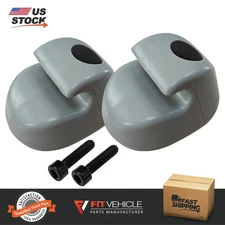 FV 2PCS S16-1023-661 Sunvisor Clip Gray Kenworth Peterbilt Interior