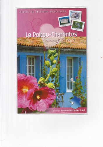 france collector POITOU CHAREN TES 2010 50% FACIALE