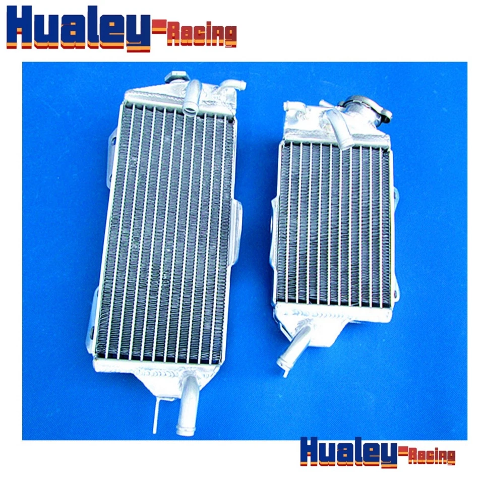 Radiador de aluminio de 2 tiempos L&R Fit 1990-1991 Kawasaki KX125 KX 125 Foto 2 de 4