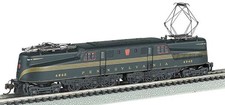 N GG1 Electric Locomotive DCC Ready Pennsylvania #4842 (Green)