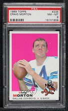 1969 Topps Craig Morton #235 PSA 8 1q7