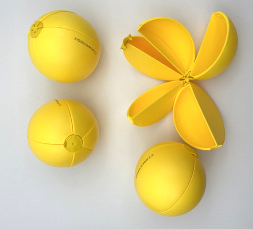 4 EMPTY Zuru 5 Surprise Mini Brands Yellow Balls Capsules